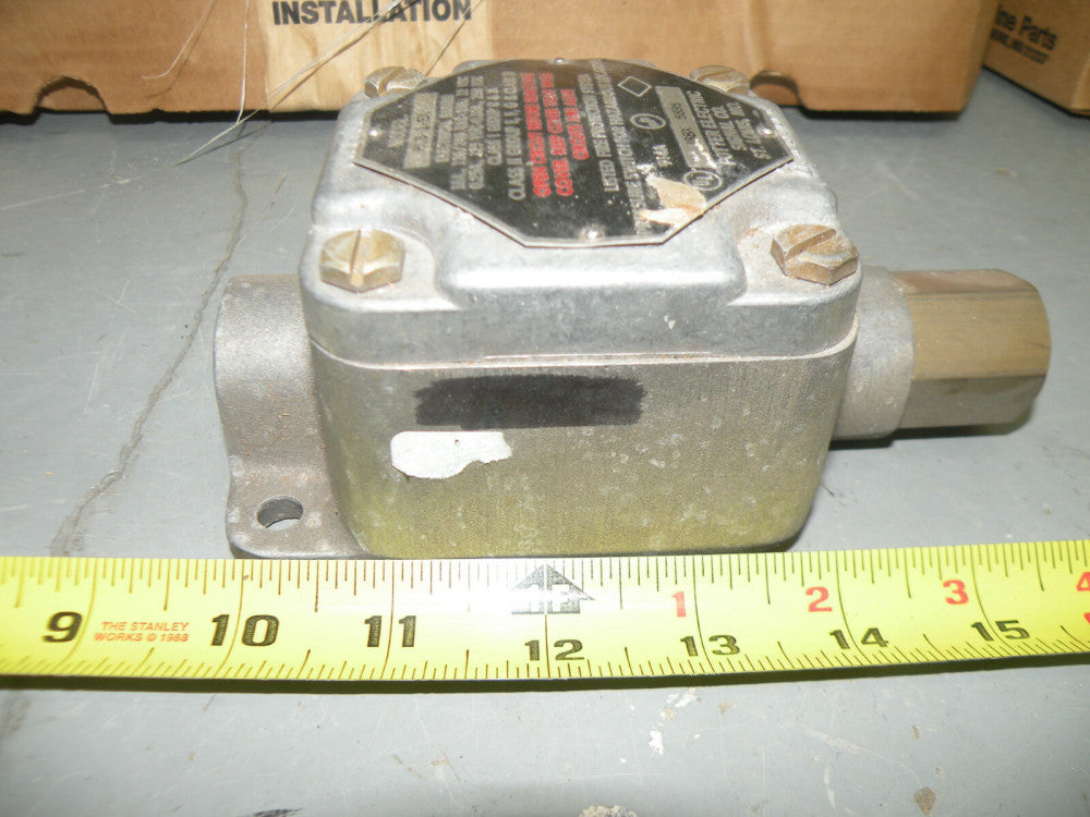 Potter Electric HLS-1-EX Pressure Switch for Hazardous Locations
