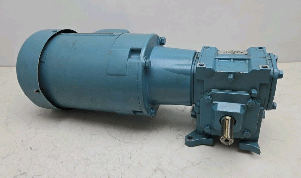 Electra Gear 1/2Hp Gearmotor 3Ph 1725Rpm Gear Reducer CK50TC-17ALC510RW Damage