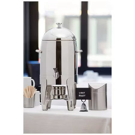 American Metalcraft Allegcu2 Coffee Urn,Silver/Gold,11 Qt.