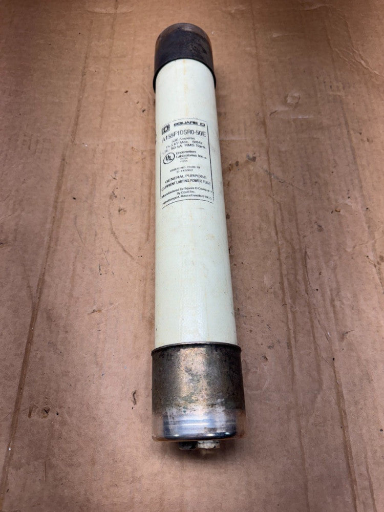 NEW NO BOX SQUARE D 50E AMP CURRENT LIMITING FUSE A155F1DSR0-50E