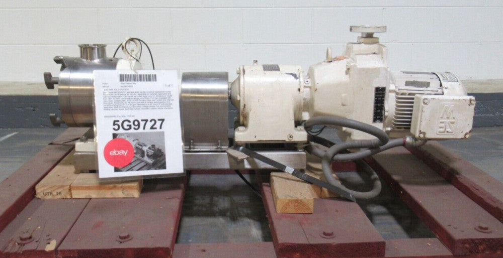 Sine, Model MR125HNTC, Stainless Steel, Sanitary, Positive Displacement Pump