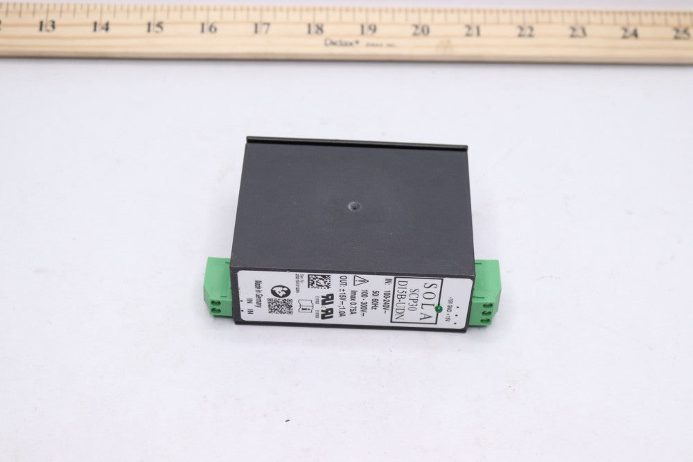 Solahd DIN Rail Power Supply 2 Output 30W 15VDC 1A SCP30 D15-UDN