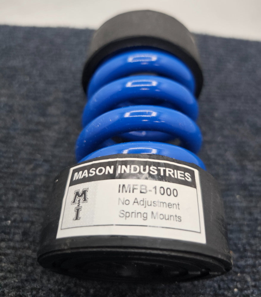 Mason Industries IMFB-1000 No Adjustment Spring Mount 5"H x 2-3/4"Dia 