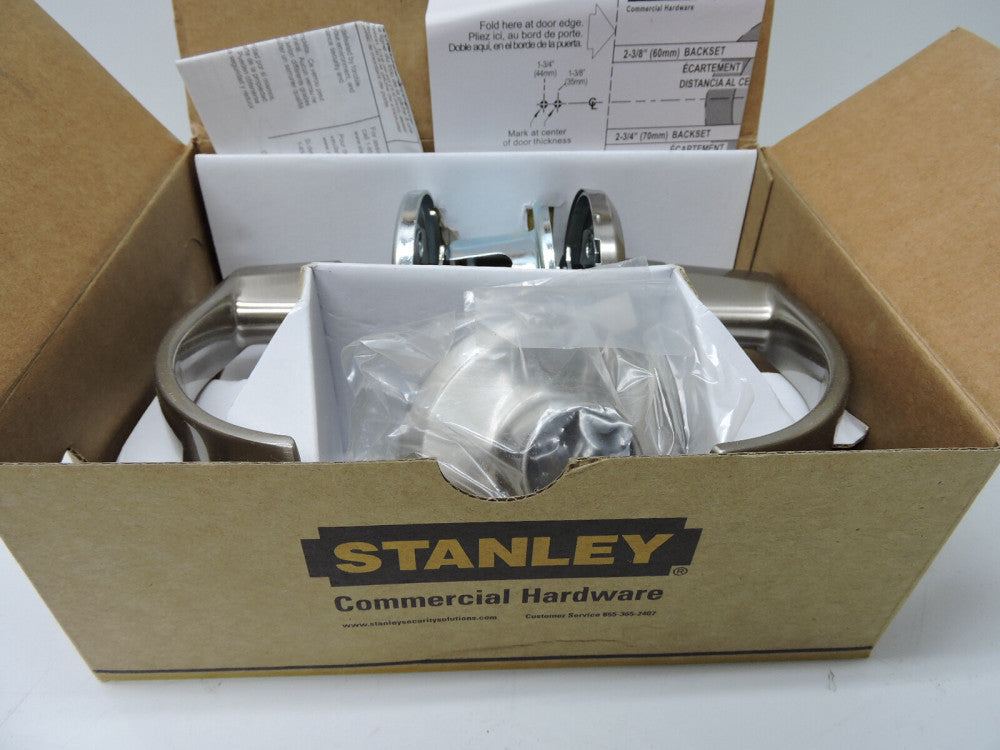 Lever Lockset: 2, QTL Summit, Satin Nickel, Schlage C, Alike, ANSI A156.2/UL NEW