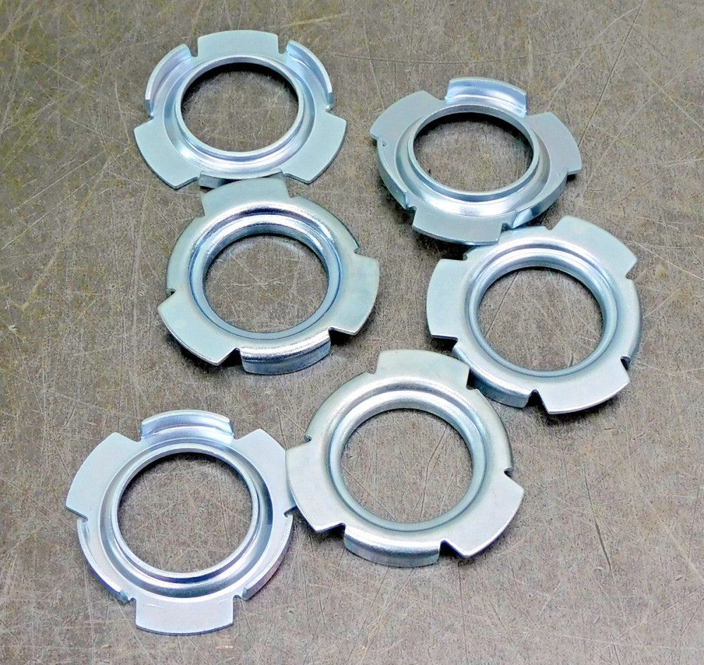 Metal Arbor Hole Grinding Wheel Wire Wheel Adapter 1-1/4" ID x 2" OD Lot of (6)