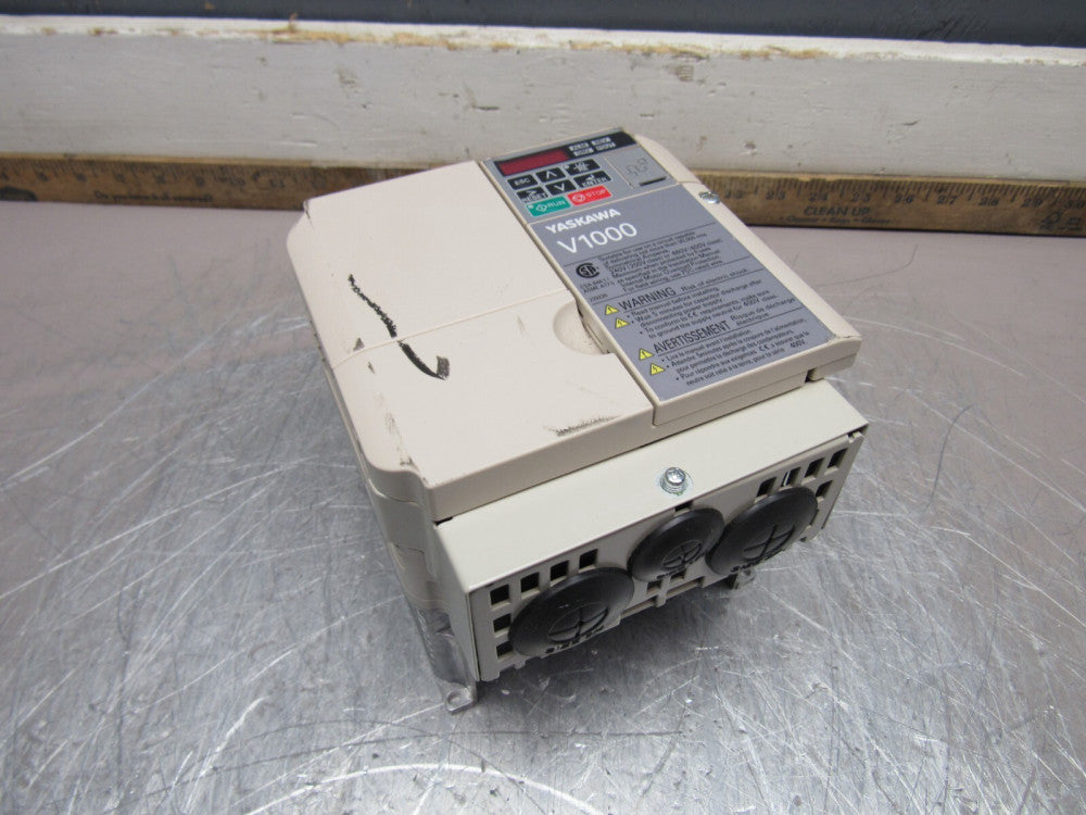 YASKAWA V1000 AC DRIVE CIMR-VU4A0011FAA REV-C 480V 11.1A/9.2A NEW SURPLUS NO BOX