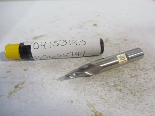 (T-102) 3/32" x 1/2" x 3/8" x 2-3/8" OAL 3-Flute HSS Tapered Square End Mill 