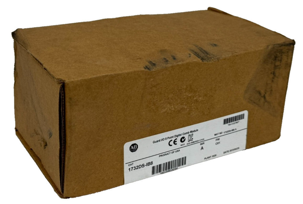 NEW SEALED ALLEN BRADLEY 1732DS-IB8 GUARD I/O DIGITAL COMB. MODULE SER. A