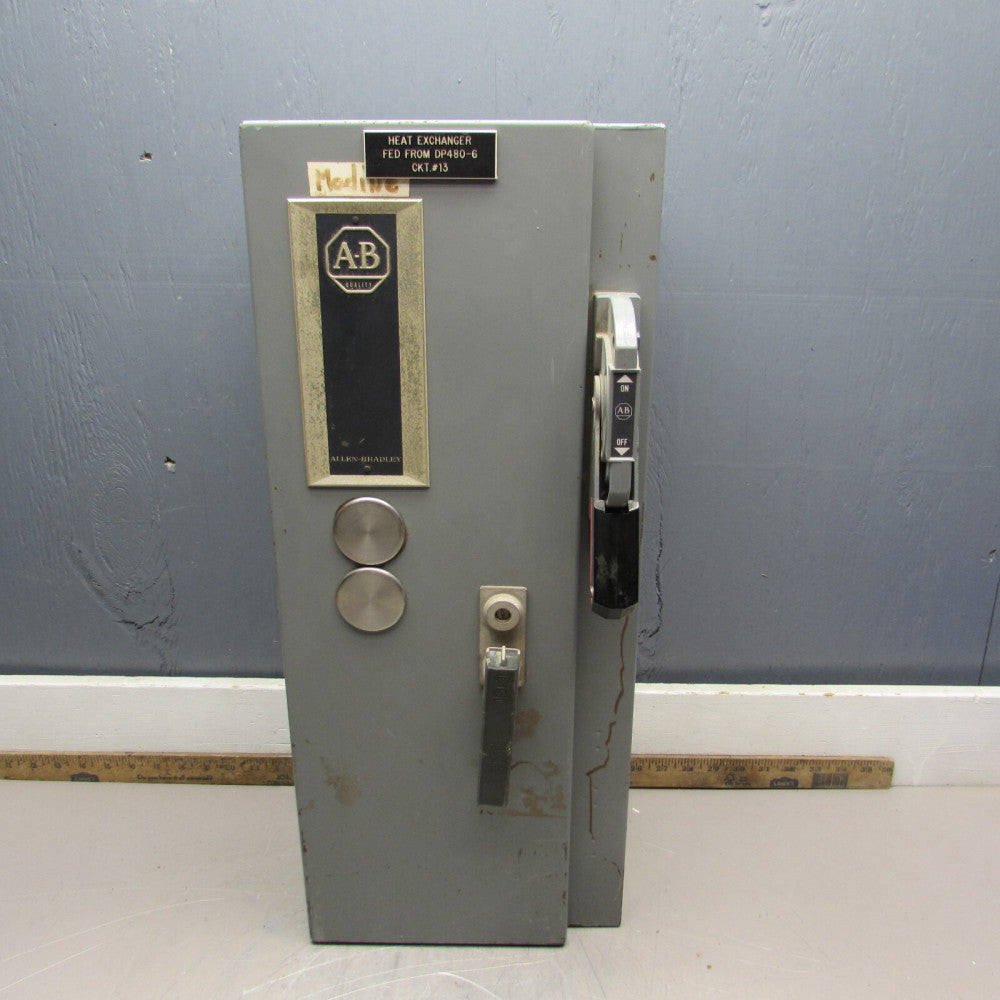 ALLEN BRADLEY 512-AJA-6-24, SIZE-0 COMBINATION STARTER,460/575V/5HP!MAKE OFFER!