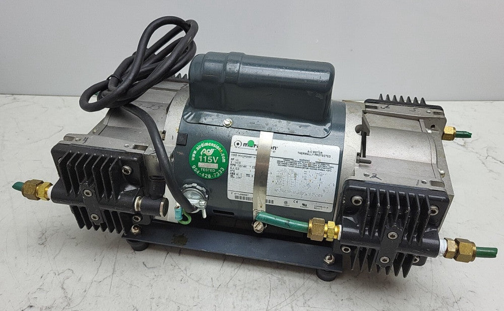 Adi Dia-Vac R254-BT-AA1 Vacuum Pump 1/3 Hp 115/230 Volts Marathon 5KHC39QN9811AT