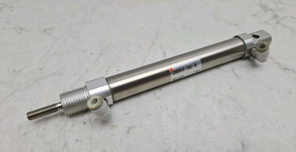 Smc CD85N16-80C-B Pneumatic Cylinder 16mm Bore 80mm Stroke Double Acting 1.0 MPa