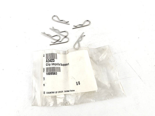 6pcs Cornelius Clip Hitch Pin Impeller Support A0423 1009563 A8420 8421 8422 30