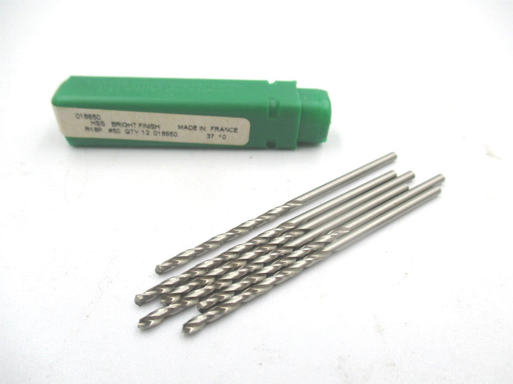 Precision Twist Drill (5999294) 0.07" x 2" HSS Jobber Length Drill Bit - Qty 6 