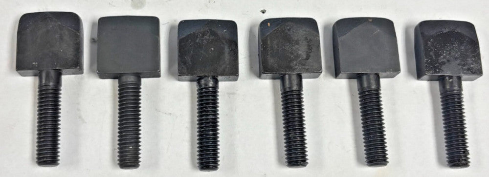 QUARTER TURN SCREWS 3/8"-16X2-1/2" LOT OF 6 CARBON STEEL