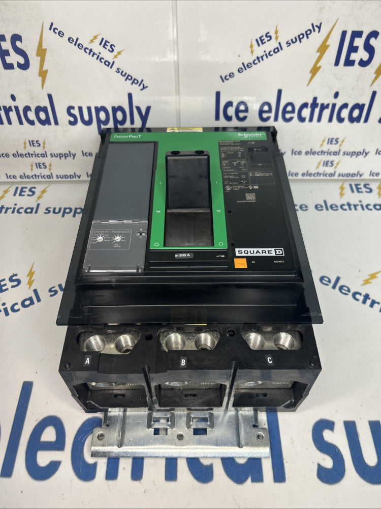 SQUARE D MJA36800E10LY 800 A 3 P Circuit Breaker