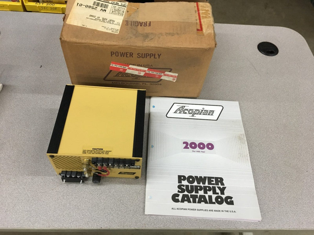 NEW IN BOX ACOPIAN REGULATED POWER SUPPLY W28MT14