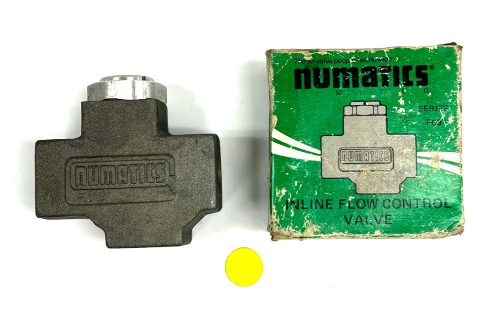NUMATICS 4FC3 PNEUMATIC FLOW CONTROL VALVE 1/2" NPT INLINE