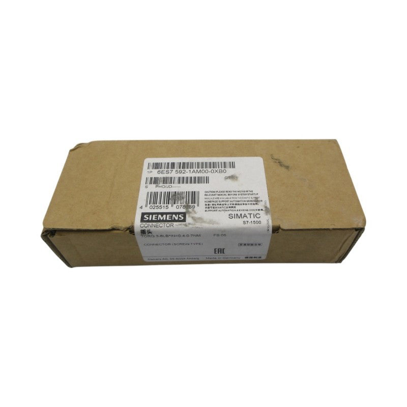 SIEMENS 6ES7592-1AM00-0XB0 NSFS