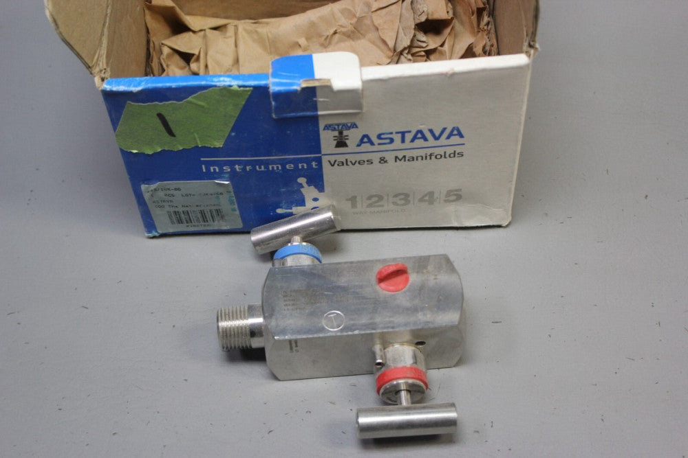 NOS ASTAVA SS 316L MANIFOLD 690BAR 10000PSI 100°F 223/10K-06