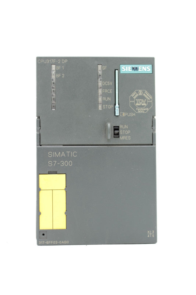 Siemens 6ES7 317-6FF03-0AB0 Simatic S7-300 CPU Module