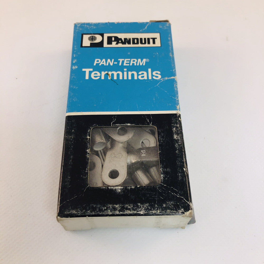 Panduit P8-8R-Q, Ring, Large Wire, 8 AWG, 8, Non-Insulated *NEW* Box Of 25