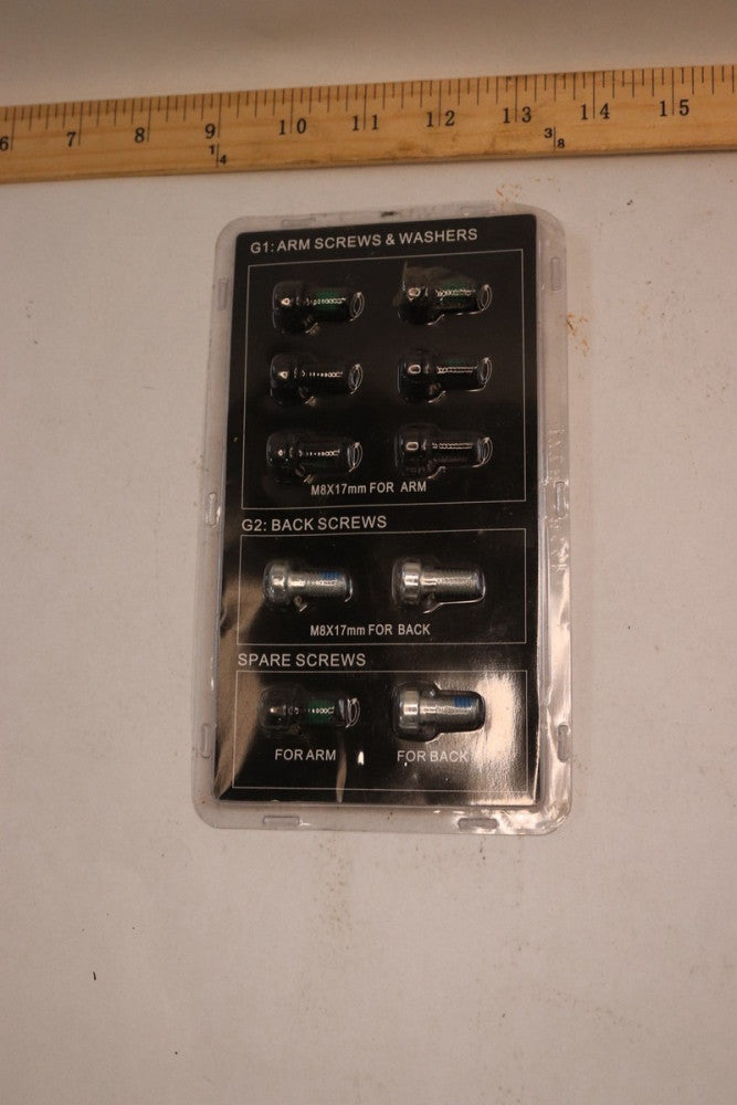 Replacement Screws and Washer Pack Black