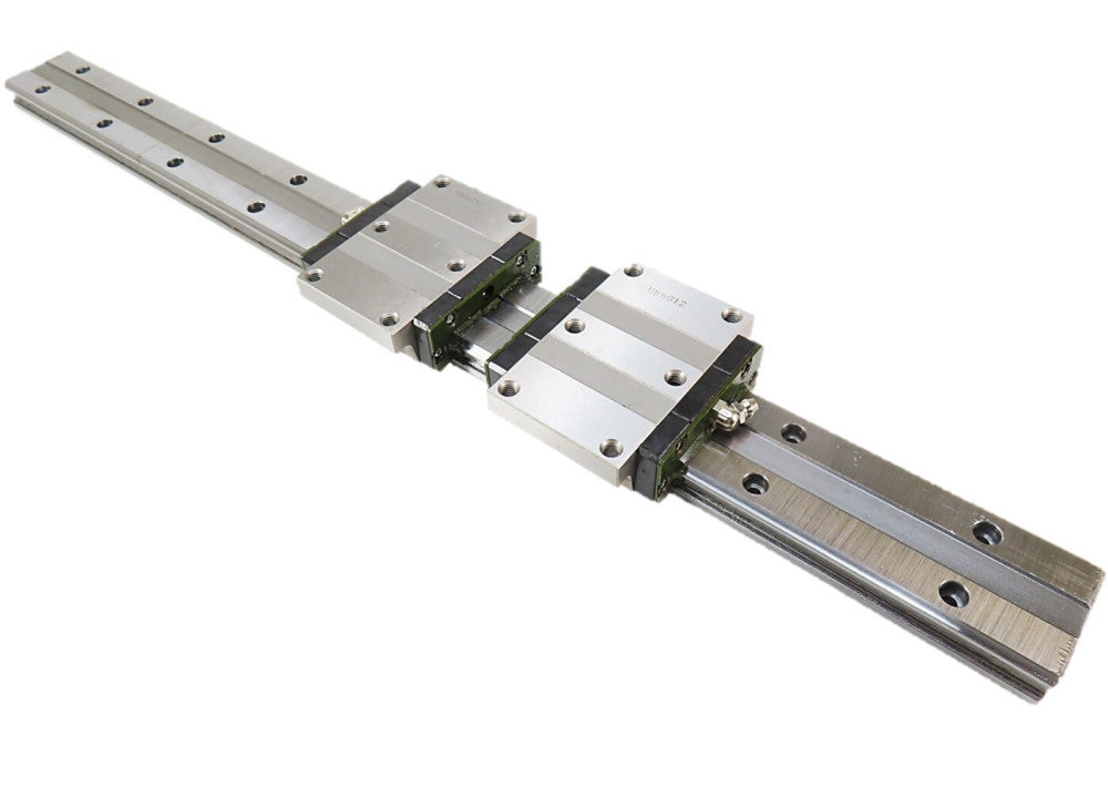 THK  HRW27CA2SSC1+540  540mm Linear Rail w/2 Guide Blocks  NEW NO BOX