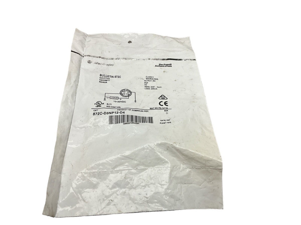 Allen-Bradley Rockwell Automation Bulletin 872C Inductive Proximity Sensor