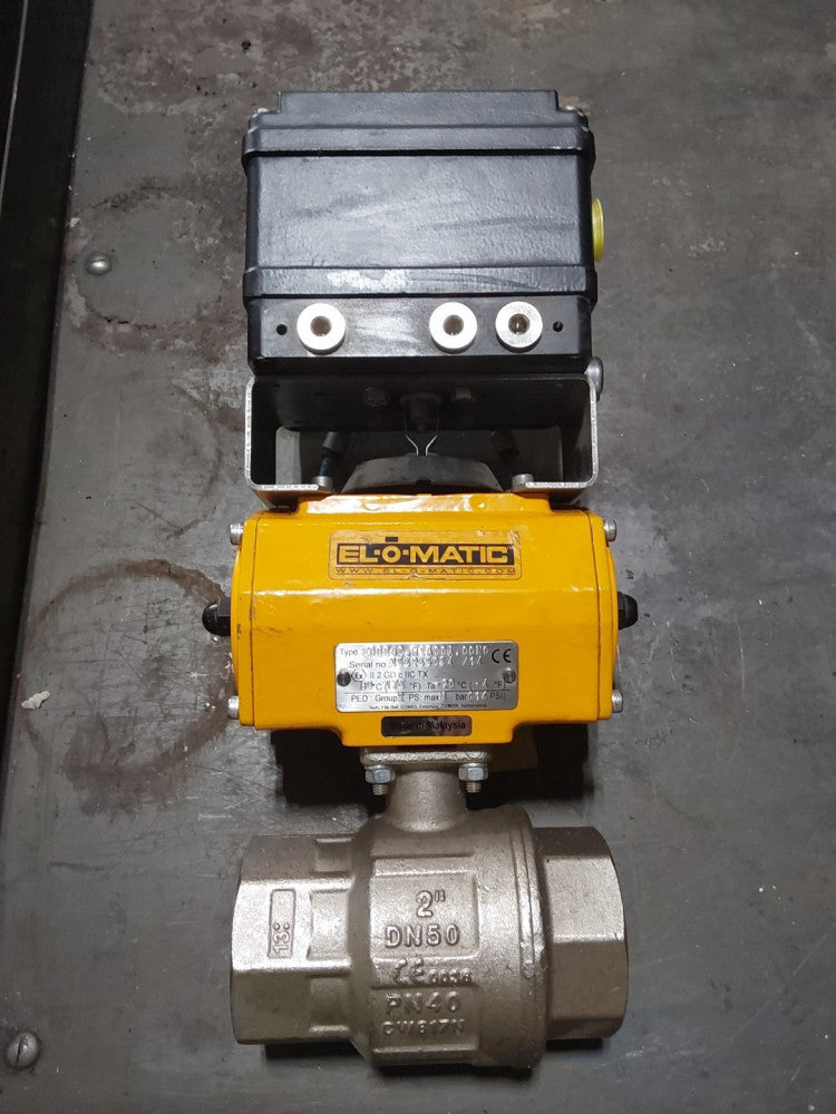 posiflex 368.00.164 positioner F20 W/ EL-O-MATIC ED0040.M1A00A.00N0