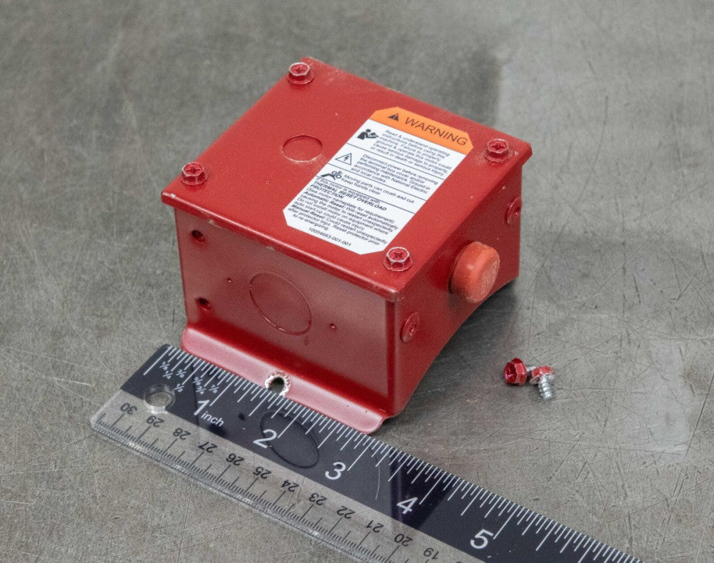 Leeson Motor Wireway Junction Connection Terminal Box w/ Reset Fits 56 Frame