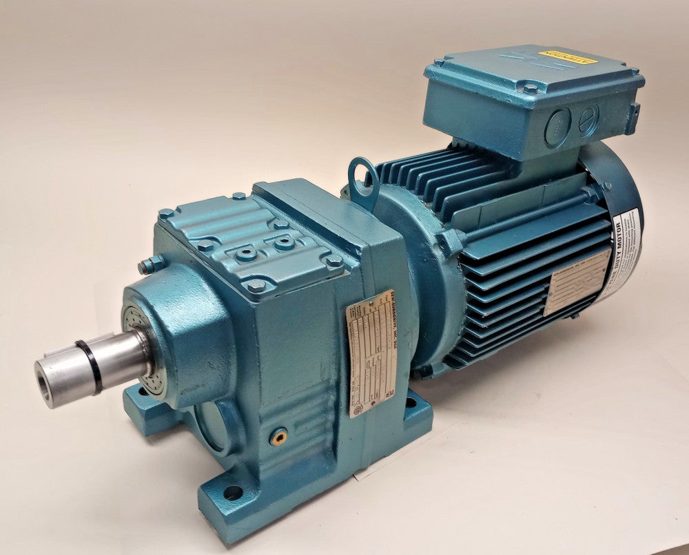 SEW EuroDrive R47DT100LS4-KS-5.64 Gear Motor DFT100LS4-KS 3ph 3hp Ratio 5.64:1