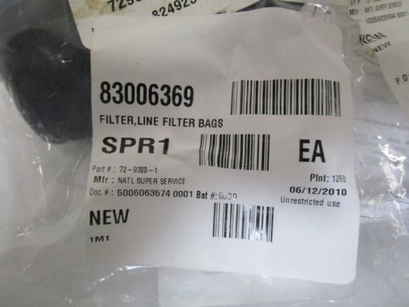 NATL SUPER SERIVICE LINE FILTER BAGS 72-9300-1 NSNP