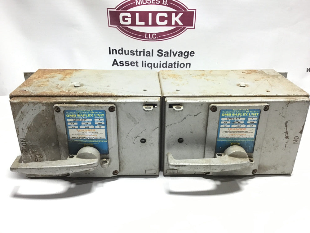 Square D QMB3606T QMB Saflex Panelboard Switch Unit 60A Max 600HP Series 4