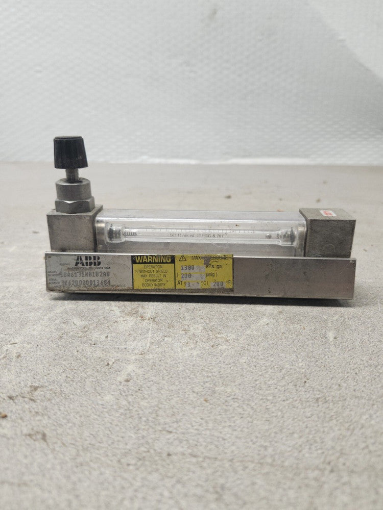 USED ABB PRESSURE GAUGE 0.5-25PSI 10A6131NB1B2A0