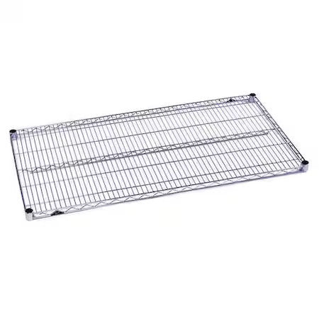 Metro 2472Nc-4 Wire Shelf 24"X72", Chrome Plated, 4Pk