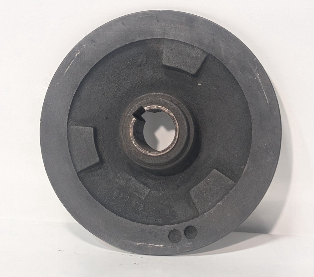 7" Diameter Metal Wheel Machine Automotive Assembly Part Industrial Steampunk