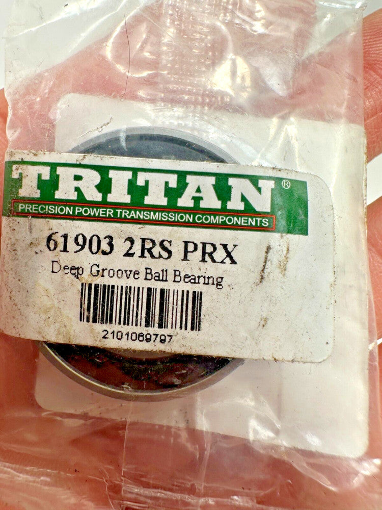 (Lot of 9) Tritan 61903 2RS PRX Deep Groove Ball Bearing 35JC03
