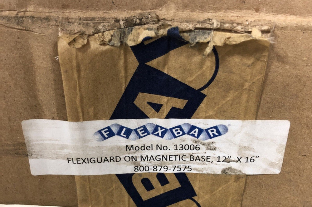 NEW FLEXBAR FLEXIGUARD ON MAGNETIC BASE,12" X 16" - 13006
