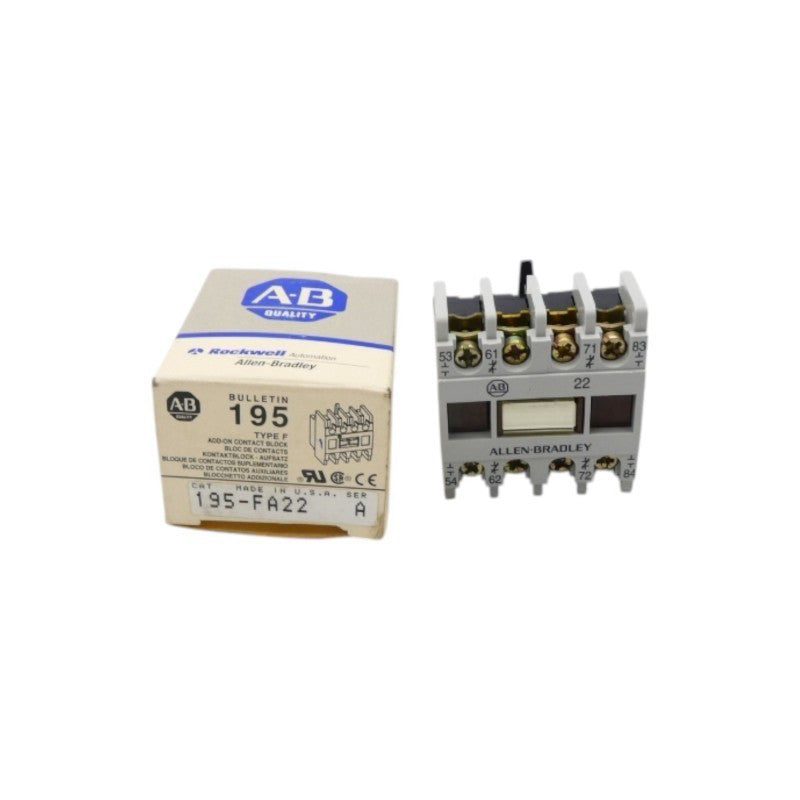 ALLEN BRADLEY 195-FA22 SER. A 690V 10A (GY/BL) NSMP