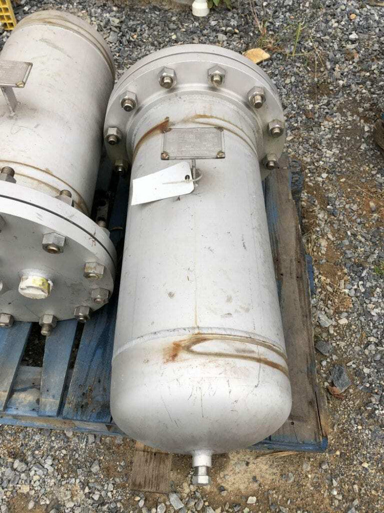 Farmer's Alloy Fabrication Stainless Steel Lube Oil Rundown Tank 69PSI