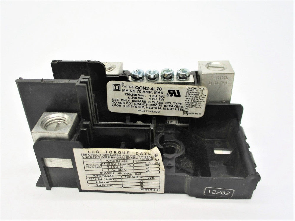 SQUARE D QON2-4L70 NSNP