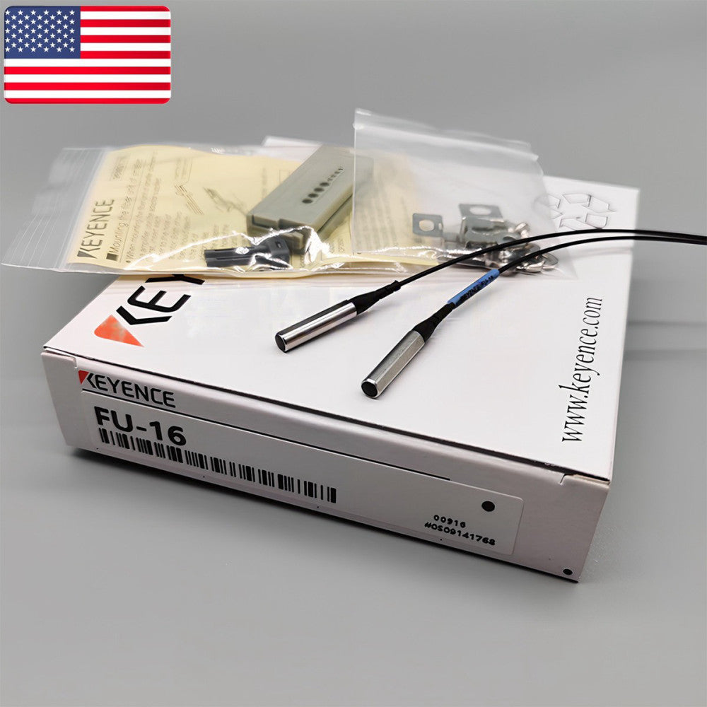 One Brand New KEYENCE Optical Fiber Sensor Switch FU-16 - US Stock