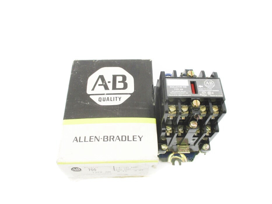 ALLEN BRADLEY 700-NM600A1 SER. E 115-110/120V (BK/YL) NSMP