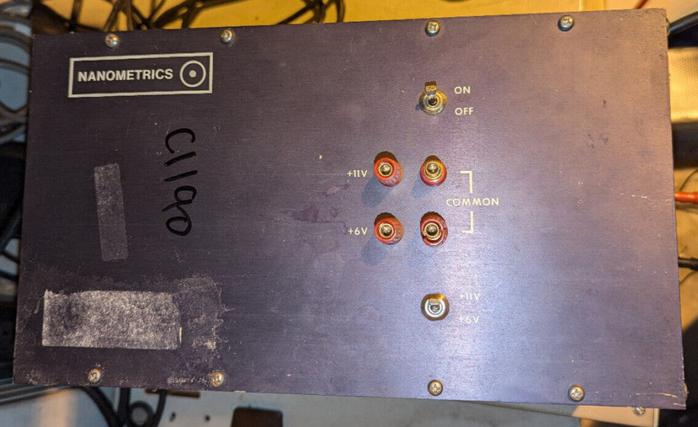 Coutant Electronics Nanometrics ASB 1000 Power Supply 7.75 & 12.5 VDC Working