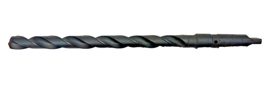 #4 MORSE TAPER SHANK DRILL BIT, SPIRAL 2 FLUTE, OAL 14-7/8"