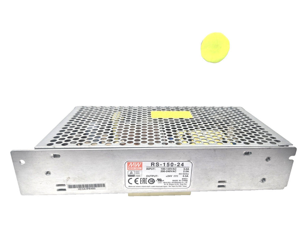 MEAN WELL RS-150-24 SWITCHING POWER SUPPLY  156W 24V 6.5A