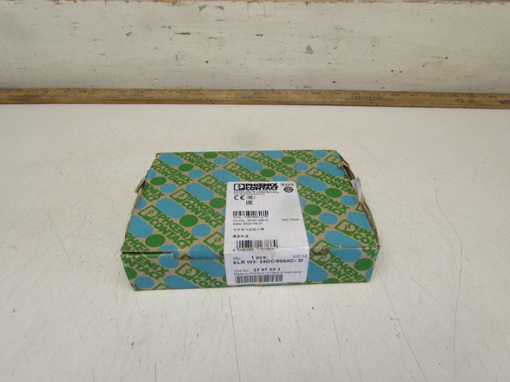PHOENIX CONTACT ELR W3- 24DC/500AC- 2I , NEW IN BOX! MAKE OFFER!