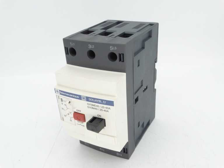 SCHNEIDER ELECTRIC GV3ME40 MOTOR STARTER