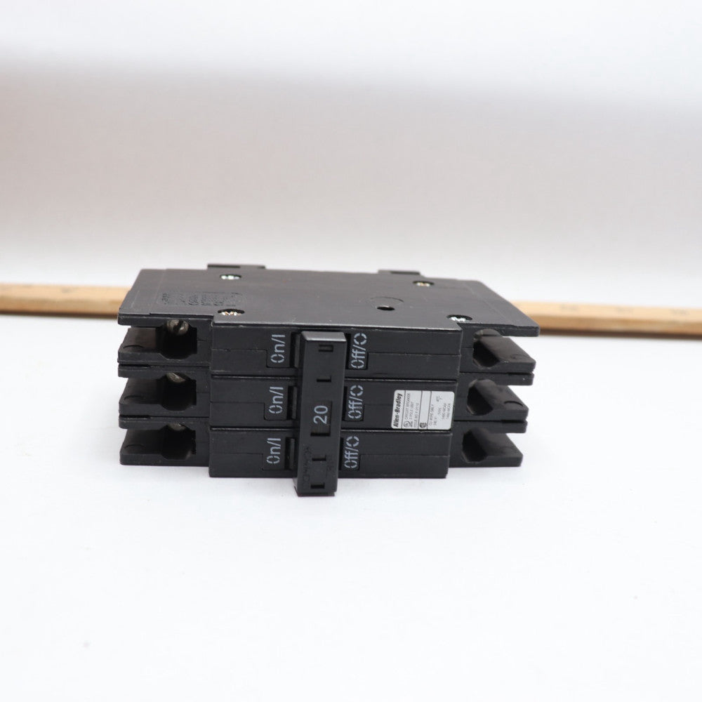 Allen Bradley Circuit Breaker 3-Pole 20A 1492-MCAA320