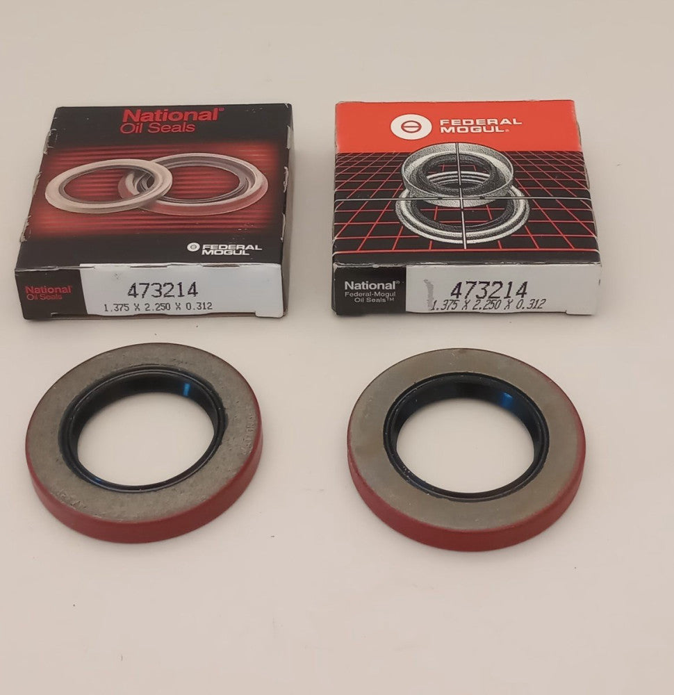 National 473214 Oil Seal 1.375" ID X 2.250" OD X .312" W (Pack of 2)